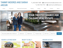 Tablet Screenshot of findhomecalgary.com